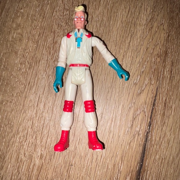 Vintage Ghostbusters Egon Spengler Action Figure 1980s Toy Collectible - Picture 1 of 7